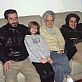 Joo Carlos, Jennifer, Antoninha e Snia, no aniversrio de 75 anos da Antoninha.