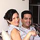 Leila e Paulo na casa da Liliam e da rica, em Curitiba. Dia 11 de fevereiro de 2006.