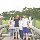 Leila, Jeremias, Liliam e Mateus no Parque Barigui em Curitiba. Dia 12 de fevereiro de 2006.